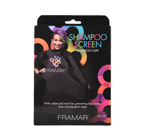 Framar Shampoo Screen Hairdressing Gown